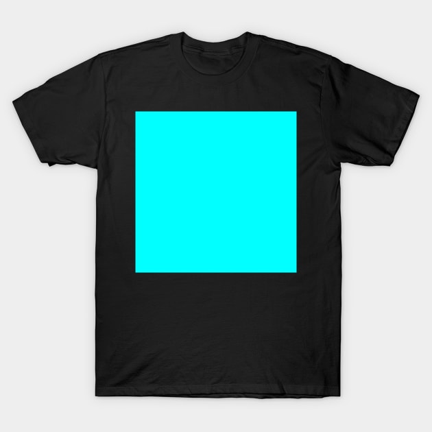 Aqua T-Shirt by learningcurveca